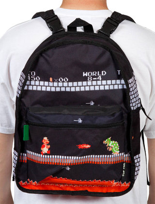 Illustration for article titled One Backpack, Two Super Mario Levels